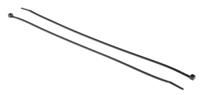 111-03570-t30ll-pa66w-bk HellermannTyton Cable Tie, Inside Serrated, 290mm x 3.5 mm, Black Polyamide 6.6 (PA66), Pk-100