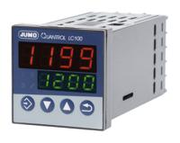 7020318-3100-25 Jumo QUANTROL PID Temperature Controller, 48 x 48mm 1 (Analogue) Input, 2 Output Analogue, 20 → 30 V ac/dc