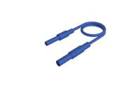 934045102 Hirschmann Test & Measurement Test lead, 32A, Blue, 500mm Lead Length