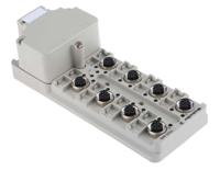 1701250000 Weidmuller SAI Series Sensor Box, M12, 5 way, 8 port
