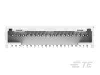 2-2355091-1 TE Connectivity MICRO CT Series Straight Board PCB Header, 21 Contact(s), 1.2 mm Pitch, 1 Row, Shrouded
