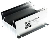hs072 Sensata Crydom HS Series Panel Mount Relay Heatsink for Use with 1-2 Single/Dual Solid State Relays