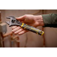 fmht13127-0 Stanley Adjustable Spanner, 250 mm Overall, 32mm Jaw Capacity, Bi-Material Handle