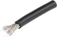 207-5321 RS PRO 4 Core Microphone Cable, 0.16 mm² CSA Screened, 4.4mm od, 100m, Black