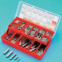 302-4087 RS PRO 20 x 5 x 5mm Steel Feather Key