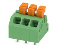 1864299 Phoenix Contact SPTAF 1/ 3-3.5-LL Series PCB Terminal Block, 3-Contact, 3.5mm Pitch, Through Hole Mount, 2-Row