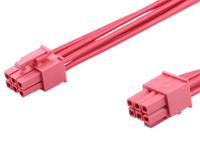 2261961064 Molex 6 Way Female Crimped Terminal to 6 Way Female Crimped Terminal Wire to Board Cable Assembly, 600mm
