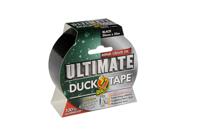 232152 DUCK TAPE Duck Tape  Duct Tape, 25m x 50mm, Black, Gloss Finish