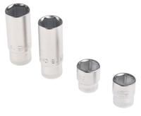 s330l Bahco 53-Piece Metric 1/2 in; 3/8 in Deep Socket/Bit Set with Ratchet, 6 point; Hex Bit; Phillips Bit; Slotted Bit