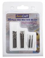 612-9567 RS PRO 30-Piece Drill Bit Set for use with Miniature Drills
