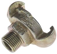 773-0590 RS PRO Iron Male Pneumatic Quick Connect Coupling, G 1/2 Male Threaded