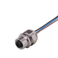 e11067 ifm electronic Circular Connector, 1 Contacts, Screw, M12 Connector, Socket, Female, IP68, E110 Series