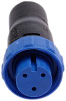 px041003s5560 Bulgin Circular Connector, 3 Contacts, Cable, Miniature Connector, Socket, Female, IP68, Buccaneer 400 Series