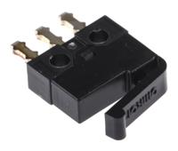 d2mq-1l Omron Lever Micro Switch, Through Hole Terminal, 500 mA @ 30 V dc, SPDT, IP40