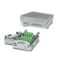 2744241 Phoenix Contact SUBCON-PLUS 9 Way 35 ° Cable Mount D-sub Connector Socket