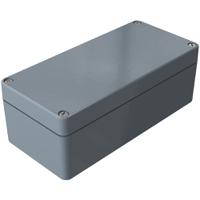 020816060 Rose Polyester Standard Series Grey Glass Fibre Reinforced Polyester Enclosure, IP66, IK08, Grey Lid, 160 x 75 x 56.5mm