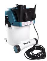 vc3012m-2 Makita VC3012M Floor Vacuum Cleaner Dust Extractor for Wet/Dry Areas, 7.5m Cable, 240V ac, UK Plug
