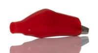 483-843 RS PRO Crocodile Clip, Nickel-Plated Steel Contact, 5A, Red