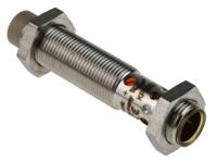 kf5002 ifm electronic Capacitive Threaded Barrel Proximity Sensor, M12, 12 mm Detection, PNP NO, 10 → 36 V dc