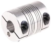 pcmr25-10-10-a Ruland Beam Coupling, 25mm Outside Diameter, 10mm Bore, 31.8mm Length Coupler