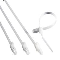 2597000 Rittal Cable Ties, Clip, 150mm, White, Pk-100