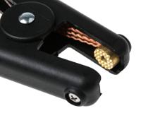 bu-102w-0 Mueller Electric Crocodile Clip, Copper Contact, 400A, Black