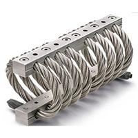 629-664 RS PRO Rectangular M6mm Anti Vibration Mount, Wire Rope Isolator with 300daN Compression Load