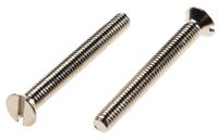 482-9265 RS PRO Slot M3.5 Countersunk Brass Machine Screws DIN 963 x 30.0mm