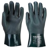 a827gnrxl Portwest A827 Green Jersey Polyvinyl Chloride Glove, Size 10, Polyvinyl Chloride Coating