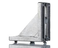3842529005 Bosch Rexroth M8 Angle Bracket, Connecting Component, Strut Profile 45 mm, Groove Size 10mm