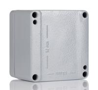 9104210 Rittal GA Series Cast Aluminium Wall Box, IP66, 80 mm x 75 mm x 57mm