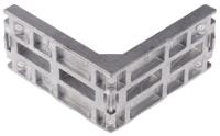 3-842-530-382 Bosch Rexroth M8 Angle Bracket, Connecting Component, Strut Profile 50 mm, Groove Size 10mm