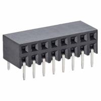 m20-7880446 HARWIN Right Angle Through Hole Mount PCB Socket, 8-Contact, 2-Row, 2.54mm Pitch, Solder Termination