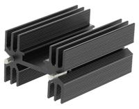 234-2378 RS PRO Heatsink, 5.5K/W, 50 x 35 x 25mm, PCB Mount