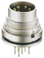 0317-12 Lumberg 12 Pole Din Plug, DIN EN 60529, 3A, 60 V ac IP68, Female, Wall Mount