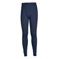 fr14narxxxl Portwest Navy 1 % Carbon Fibre, 60 % Modacrylic, Cotton Thermal Long Johns, 3XL