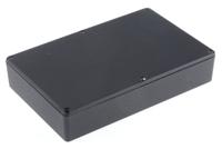 1590ddbk Hammond 1590 Series Black Die Cast Aluminium Enclosure, IP54, Black Lid, 187.5 x 119.5 x 33mm