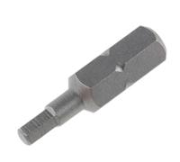 265-8318 RS PRO Hexagon Screwdriver Bit, 4mm Tip, 1/4 in Drive, 25mm Overall