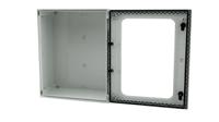 192-7129 RS PRO Fibreglass Reinforced Polyester Wall Box, IP66, Viewing Window, 800 mm x 600 mm x 300mm