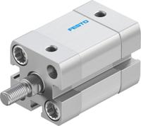 adn-16-10-a-p-a Festo Pneumatic Cylinder - 536220 16 mm Bore, 10 mm ADN Series, Double Acting Acting