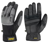 95850448010 Snickers Black Polyamide Work Gloves, Size 10