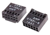 87631-8 TE Connectivity, AMPMODU MOD IV Female Connector Housing, 2.54mm Pitch, 12 Way, 2 Row