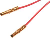 m80-9100099 HARWIN Female Datamate to Unterminated Crimped Wire, 150mm, 0.34mm², Red