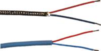 9097230001 Jumo Type L Thermocouple & Extension Wire, 25m, Unscreened, Fibreglass Insulation, +350°C Max