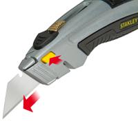 0-10-788 Stanley FatMax Safety Knife with Straight Blade, Retractable