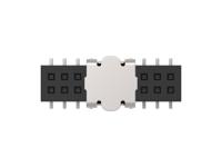 1mm-r-d10-vs-00-f-trp TE Connectivity 1MM-R Series Vertical Board Mount PCB Socket, 20-Contact, 2-Row, 1mm Pitch, Surface Mount Termination
