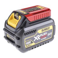 dcb546-xj DeWALT DCB546-XJ 6Ah 54V Power Tool Battery, For Use With 18V XR & 54V XR FLEXVOLT Tool