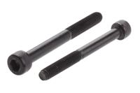 468-0048 RS PRO Black, Self-Colour Steel Hex Socket Cap Screw, DIN 912, M5 x 50mm