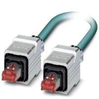 1408961 Phoenix Contact, 1m Cat5, Blue RJ45 to Male RJ45 Male, Shielded Shielded, Terminated