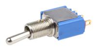 5636cdb APEM Toggle Switch, Panel Mount, On-On, SPST, Solder Lug Terminal